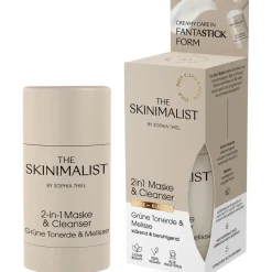 The Skinimalist 2-in-1 Maske & Cleanser Grüne Tonerde & Melisse New