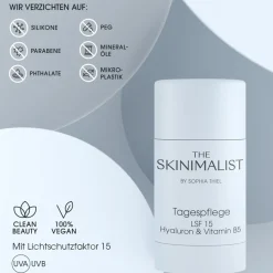 The Skinimalist Tagespflege LSF 15 Hyaluron & Vitamin B5 New