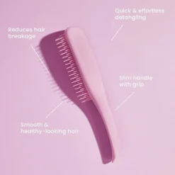 Tangle Teezer The Wet Detangler Ultimate - Millennial Pink Straight & Curly Hair von