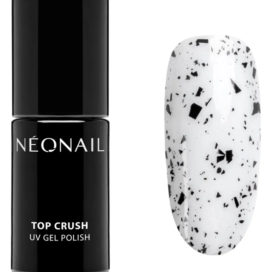 NEONAIL Top Coat Top Crush Black Gloss von