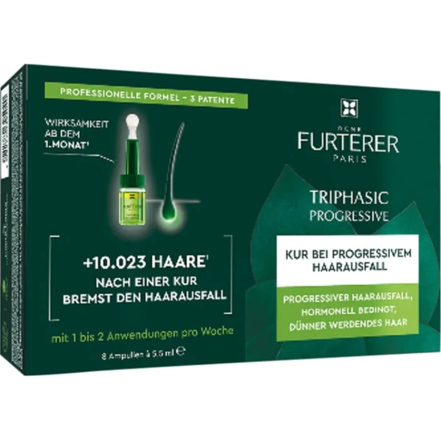 Renu00E9 Furterer Triphasic Kur bei progressivem Haarausfall von René Furterer