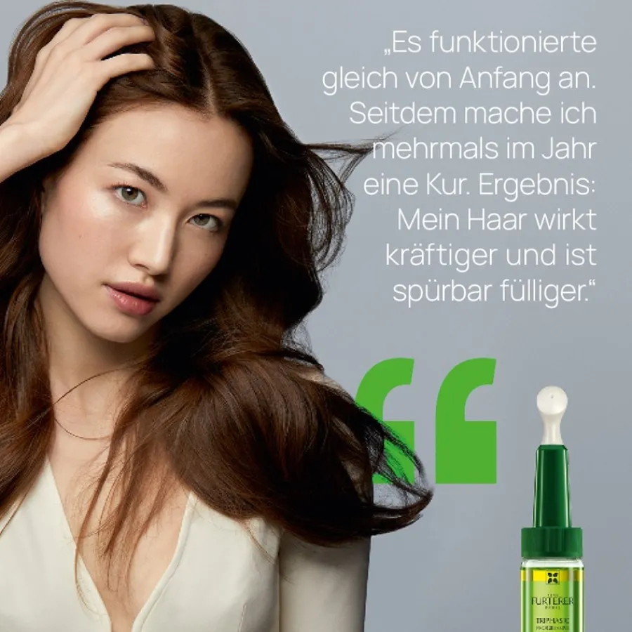 Renu00E9 Furterer Triphasic Kur bei progressivem Haarausfall von René Furterer