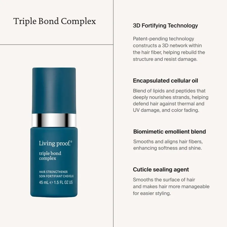 Living Proof Triple Bond Complex Hair Strengthener von Clearance
