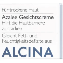 ALCINA Trockene Haut Azalee Gesichtscreme von New