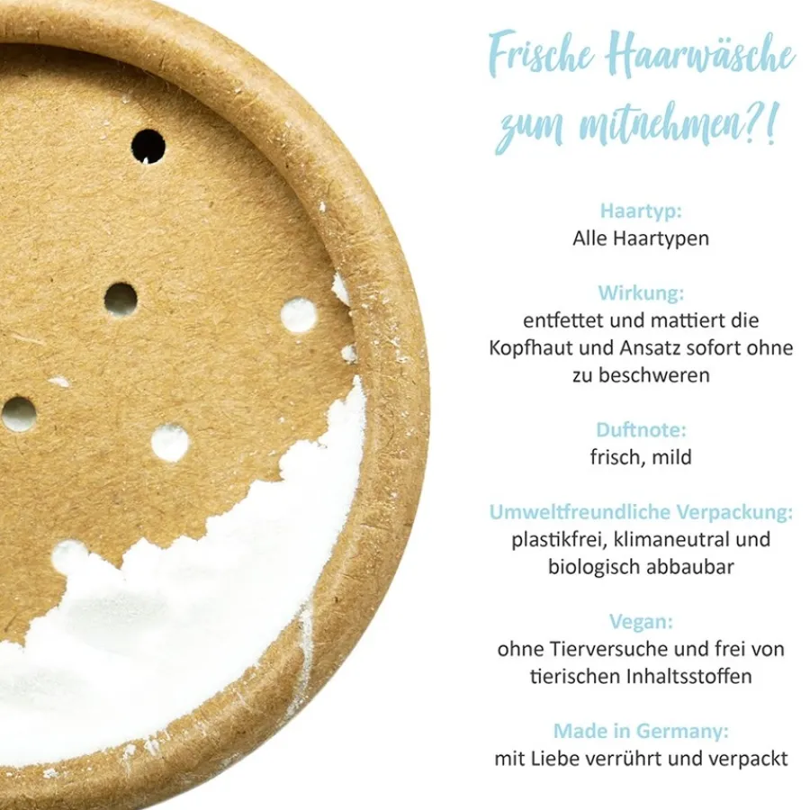 puremetics Trockenshampoo Trockenshampoo Cotton Für helles Haar von Online