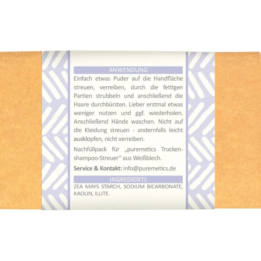 puremetics Trockenshampoo Trockenshampoo Sensibelchen Rot von