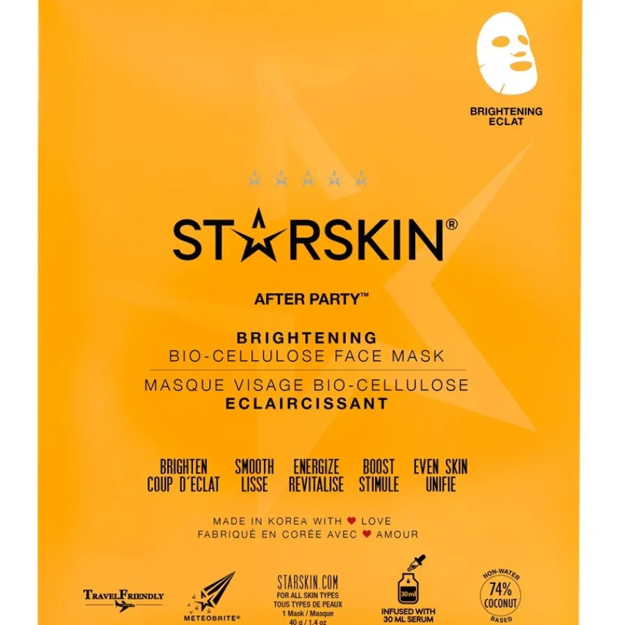 StarSkin Tuchmaske Brightening Face Mask Bio-Cellulose von