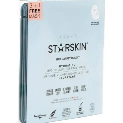 StarSkin Tuchmaske Hydrating Face Mask Set Bio-Cellulose Red Carpet Ready von