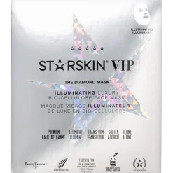 StarSkin Tuchmaske Illuminating Face Mask Bio-Cellulose VIP - The Diamond Mask von Hot