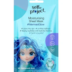 Selfie Project Tuchmasken Fantasy Moisturizing Sheet Mask #MermaidGlow von Hot