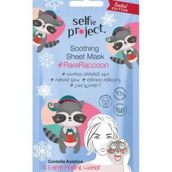 Selfie Project Tuchmasken Soothing Sheet Mask #RareRaccoon von
