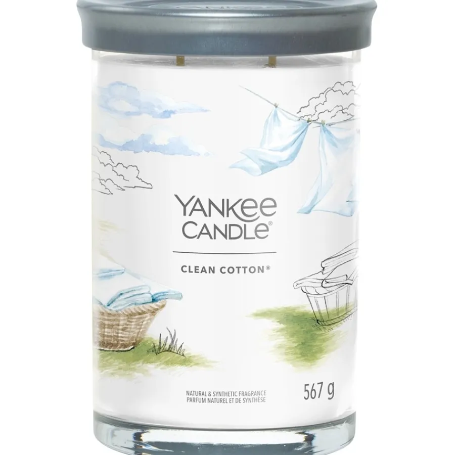 Yankee Candle Tumbler Clean Cotton von Outlet