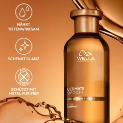 Wella Ultimate Smooth Pflegendes Shampoo von