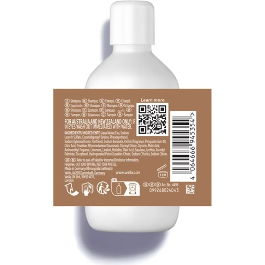 Wella Ultimate Smooth Pflegendes Shampoo von