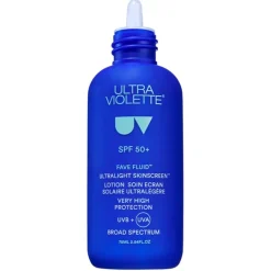 Ultra Violette Fave Fluid SPF50+ Lightweight Fragrance-Free Skinscreen Hot