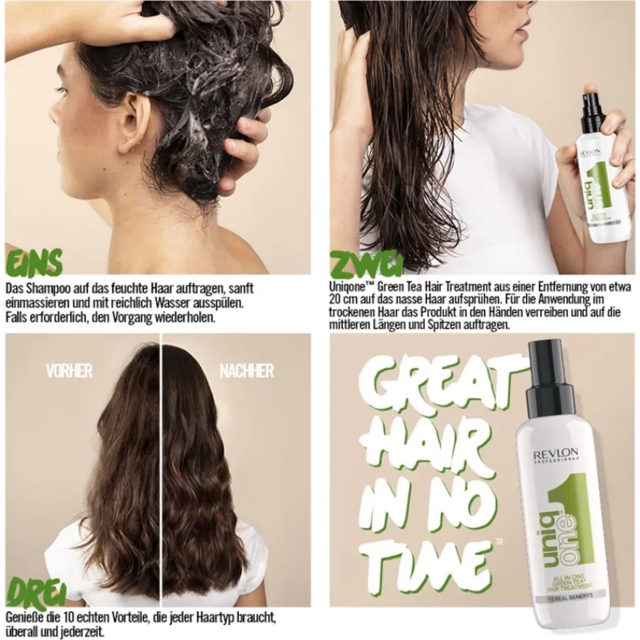 Revlon Professional Uniqone Hair Treatment Green Tea von Clearance
