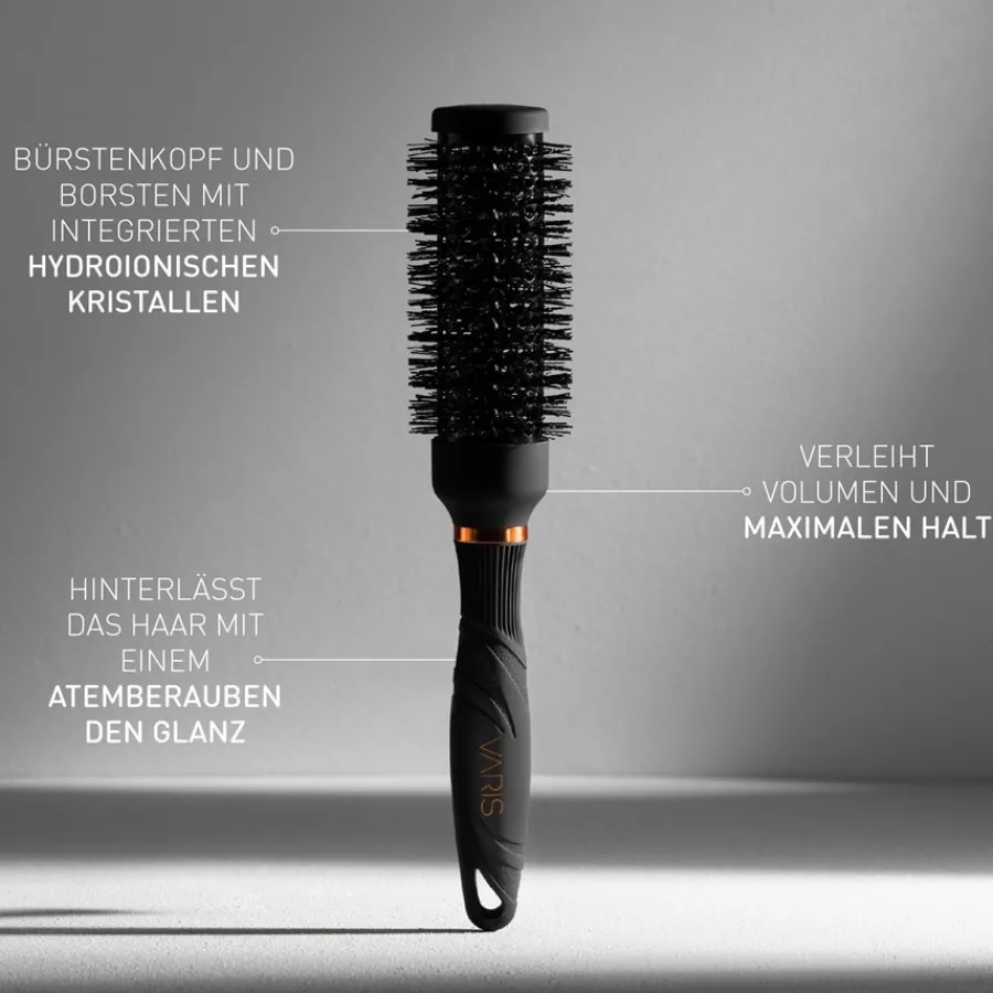 VARIS Rundbürste Nylon Brush S