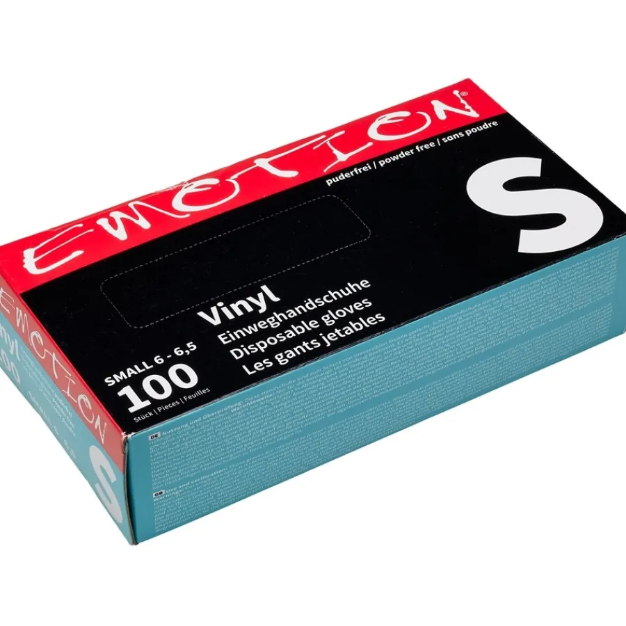 Efalock Professional Verbrauchsmaterial Emotion Vinyl Handschuhe S von New