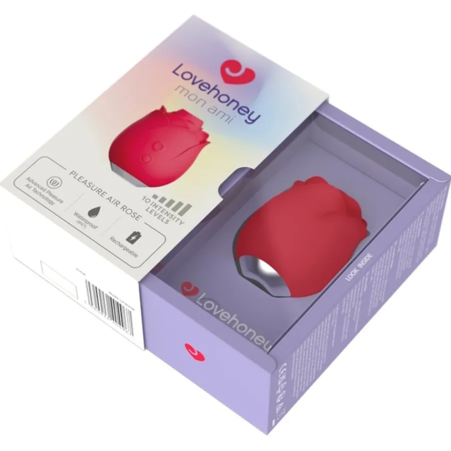 Lovehoney mon ami Vibratoren Pleasure Air Rose von