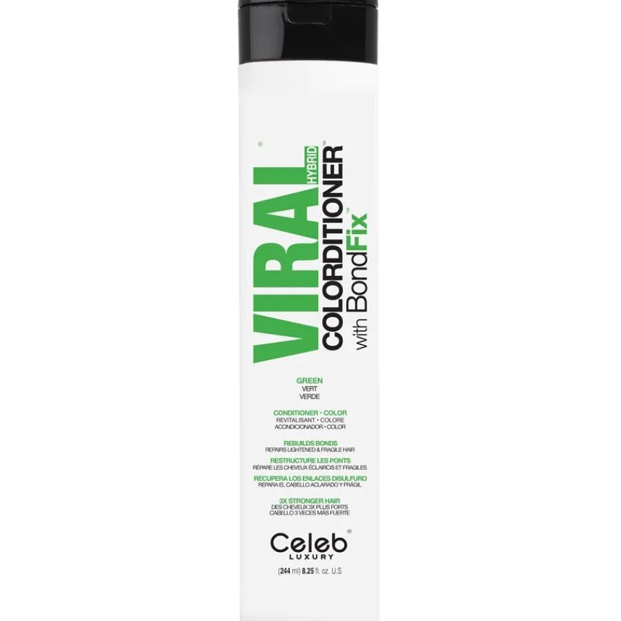 Celeb Luxury Viral Colorditioner Vivid Green Colorditioner von Outlet