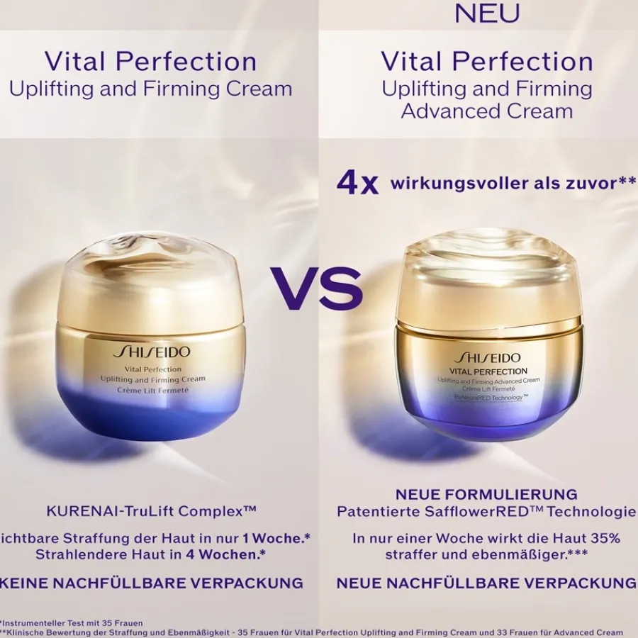 Shiseido Vital Perfection Uplifting and Firming Advanced Cream von