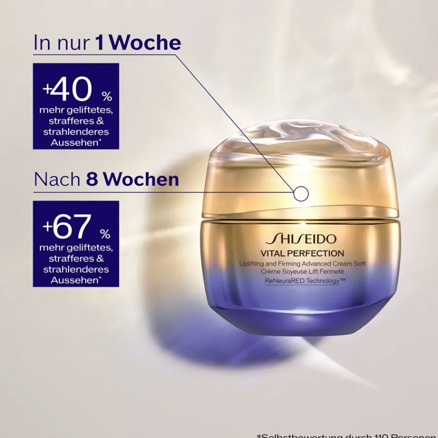 Shiseido Vital Perfection Uplifting and Firming Advanced Cream Soft von Online