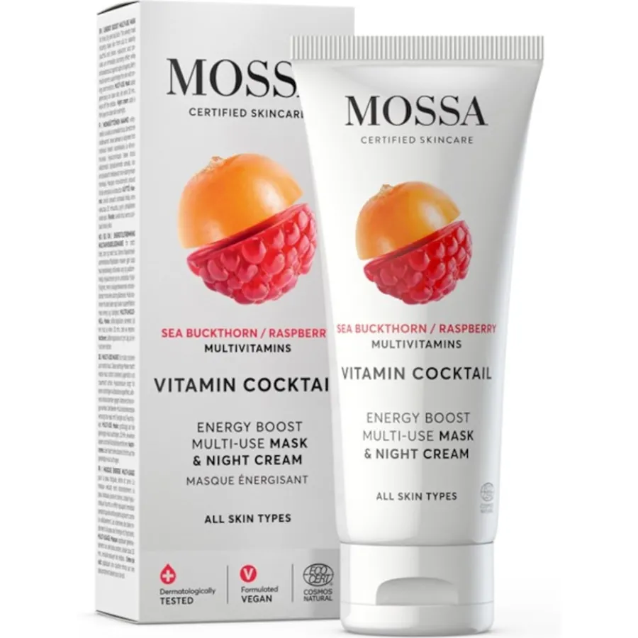 Mossa Vitamin Cocktail Energy Boost Multi-Use Mask & Night Cream von
