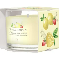 Yankee Candle Votivkerze im Glas Iced Berry Lemonade von