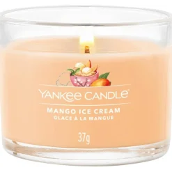 Yankee Candle Votivkerze im Glas Mango Ice Cream von