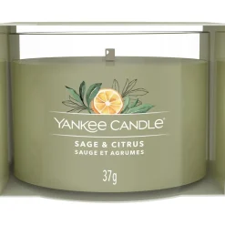 Yankee Candle Votivkerze im Glas Sage & Citrus von