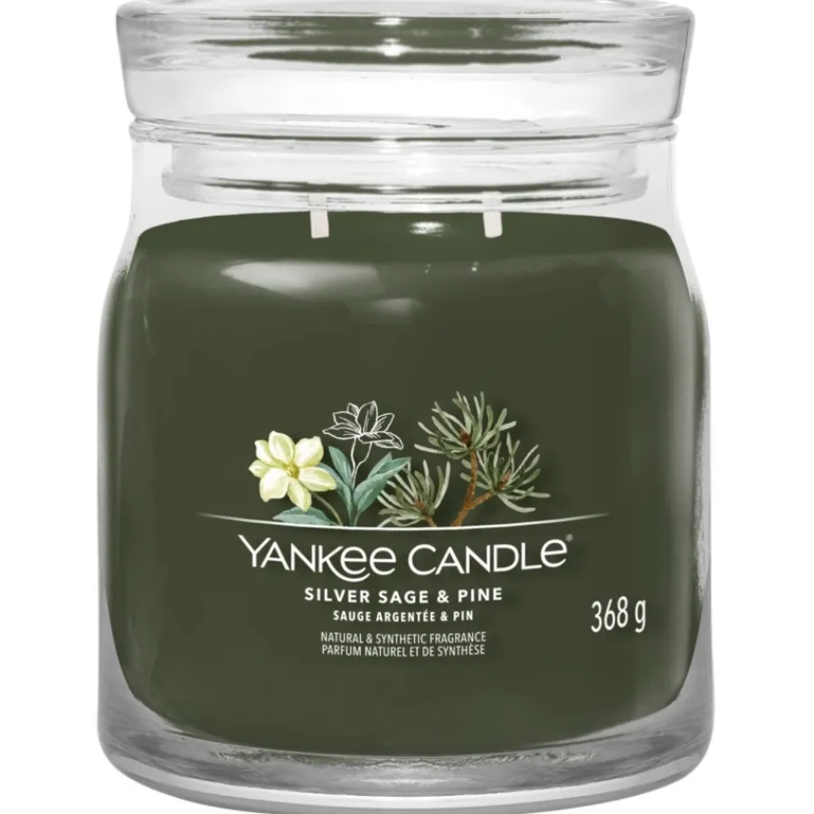 Yankee Candle Votivkerze im Glas Silver Sage + Pine von