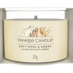 Yankee Candle Votivkerze im Glas Soft Wool & Amber von Best