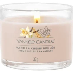 Yankee Candle Votivkerze im Glas Vanilla Créme Brùlée von