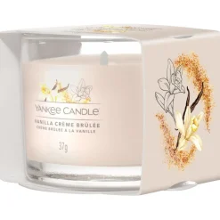 Yankee Candle Votivkerze im Glas Vanilla Créme Brùlée von