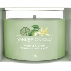 Yankee Candle Votivkerze im Glas Vanilla Lime von
