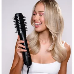 Mermade Hair Warmluftbürsten Blow Dry Brush Black von