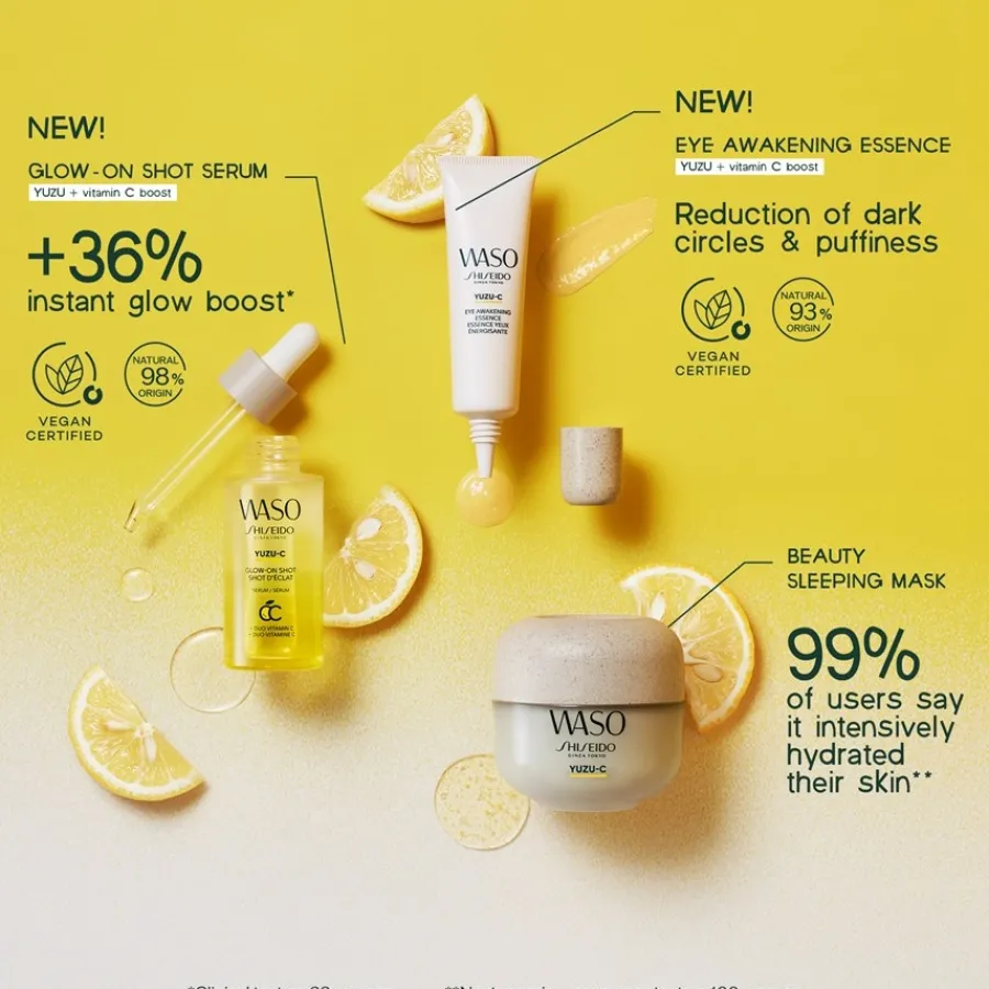 Shiseido WASO Yuzu-C Eye Awakening Essence von Sale