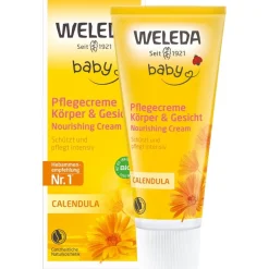 Weleda Babys & Kids Baby Pflegecreme Körper & Gesicht Calendula