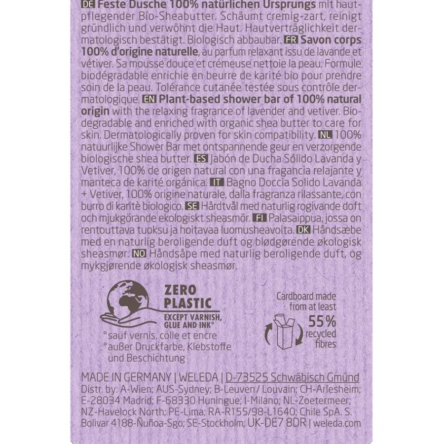 Weleda Feste Duschpflege Lavender + Vetiver