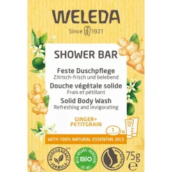 Weleda Feste Duschpflege Ginger + Petitgrain