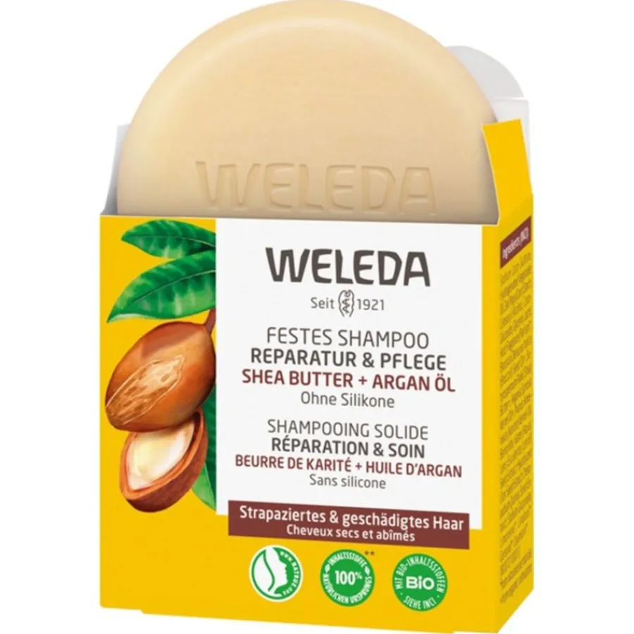 Weleda Festes Shampoo Reparatur & Pflege