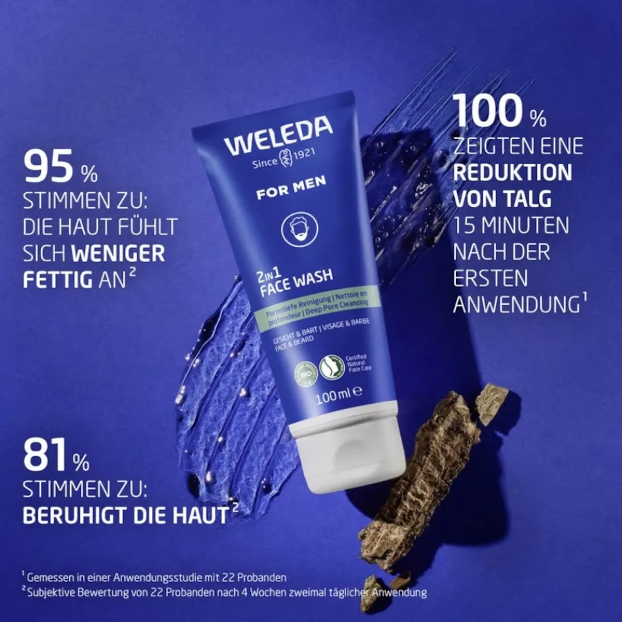 Weleda FOR MEN 2in1 Face Wash