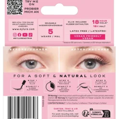 Eylure Wimpern 3/4 Length 009 Light & Wispy von Outlet