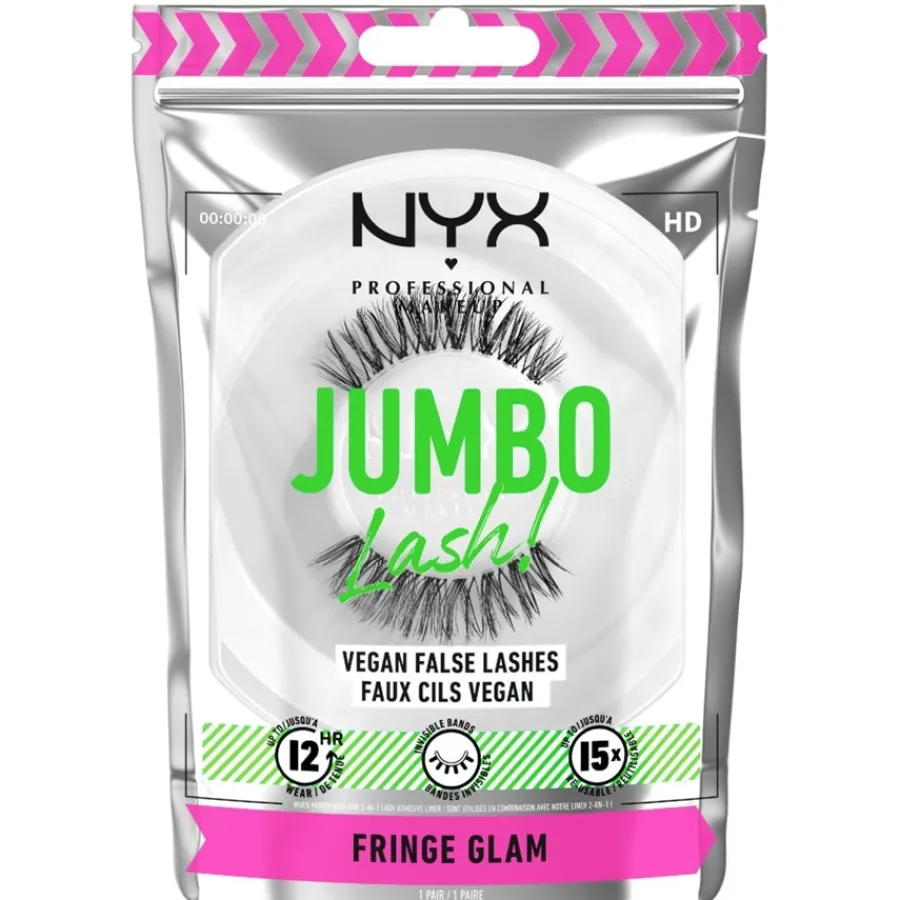NYX Professional Makeup Wimpern Jumbo Lash Fringe Glam von