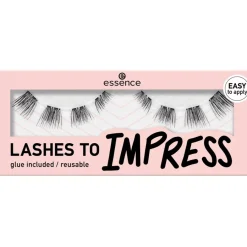 Essence Wimpern Lashes to Impress (inkl. Kleber) von Online