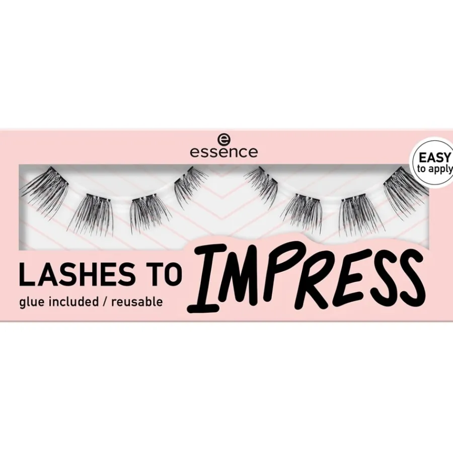 Essence Wimpern Lashes to Impress (inkl. Kleber) von Online