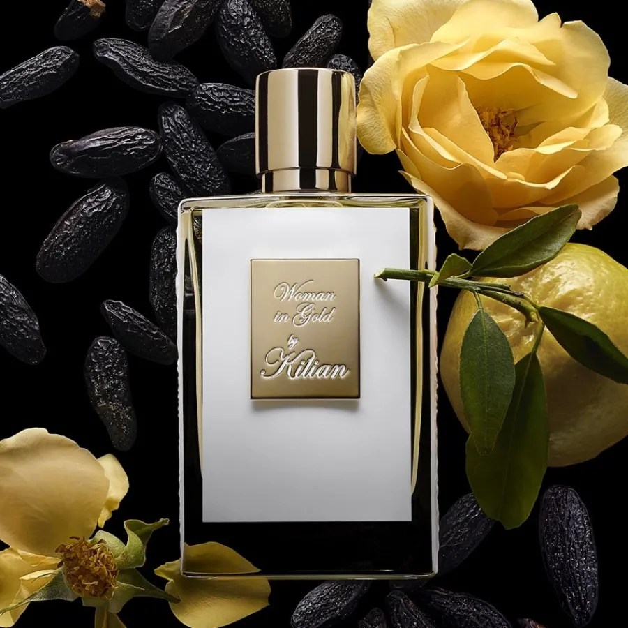 Kilian Paris Woman in Gold Floral Vanilla Perfume Spray von