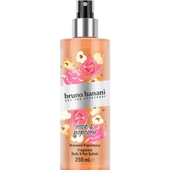 Bruno Banani Woman Summer Sweet Fantasy Fragrance Body & Hair Splash Rose & Popcorn von Clearance