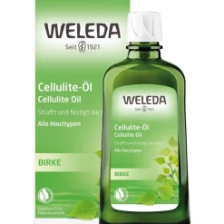 Weleda Öle Birke Cellulite-Öl Glättet, strafft und verbessert das Hautbild bei regelmäßiger Massage von