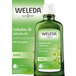 Weleda Öle Birke Cellulite-Öl Glättet, strafft und verbessert das Hautbild bei regelmäßiger Massage von